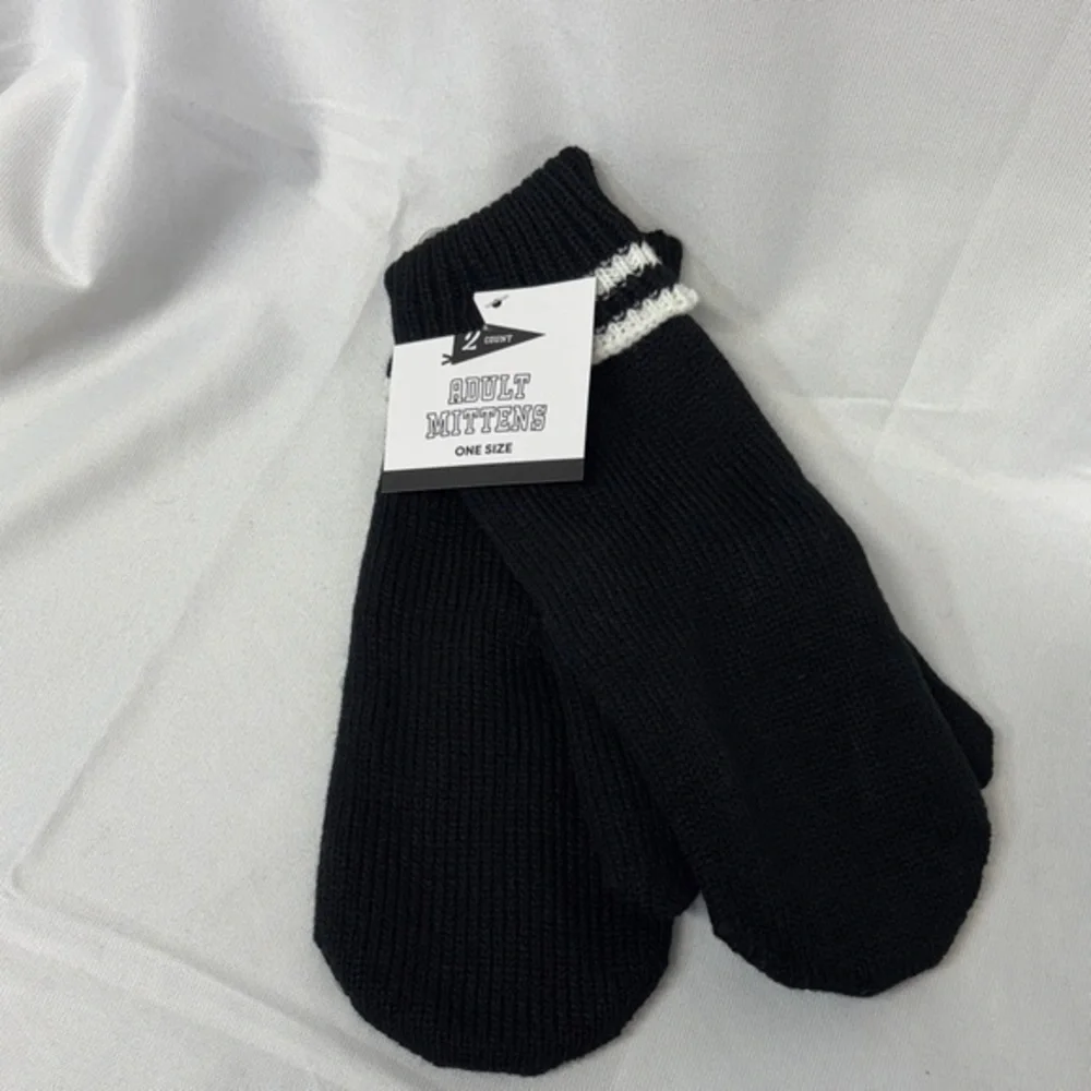Gertex Knit thick linedMittens Soft Warm Stretchy One Size Fits Most gloves